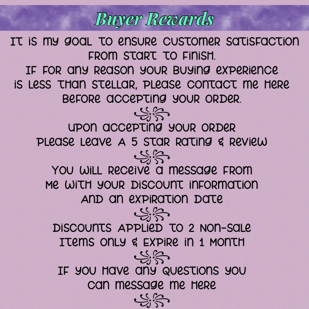 BUYER REWARDS ~ Thank you for Shopping🦚💞💕 - Picture 3 of 7
